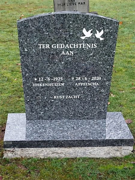 Enkele steen zonder bedekking | Steenhouwerij de Vries