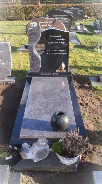 Enkele steen met bedekking | Steenhouwerij de Vries