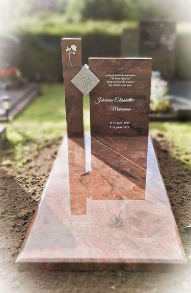 Enkele steen met bedekking | Steenhouwerij de Vries