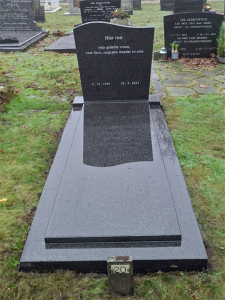 Enkele steen met bedekking | Steenhouwerij de Vries