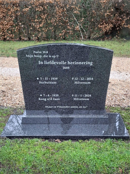 Dubbele steen zonder bedekking | Steenhouwerij de Vries