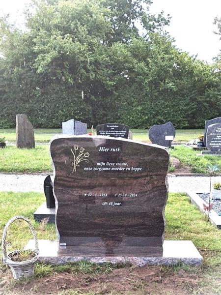 Dubbele steen zonder bedekking | Steenhouwerij de Vries