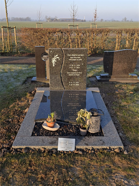 Dubbele steen met bedekking | Steenhouwerij de Vries