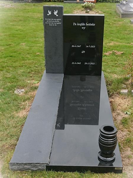 Dubbele steen met bedekking | Steenhouwerij de Vries