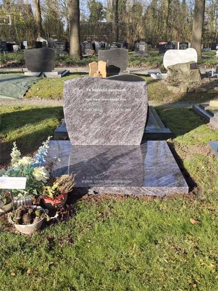 Dubbele steen met bedekking | Steenhouwerij de Vries