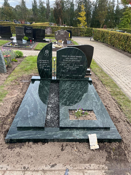 Dubbele steen met bedekking | Steenhouwerij de Vries