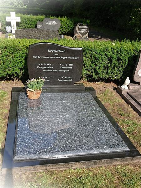 Dubbele steen met bedekking | Steenhouwerij de Vries