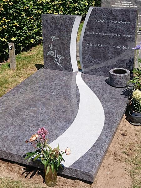 Dubbele steen met bedekking | Steenhouwerij de Vries