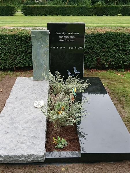 Dubbele steen met bedekking | Steenhouwerij de Vries