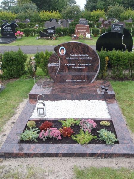 Dubbele steen met bedekking | Steenhouwerij de Vries