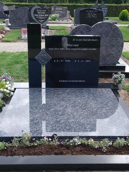 Dubbele steen met bedekking | Steenhouwerij de Vries