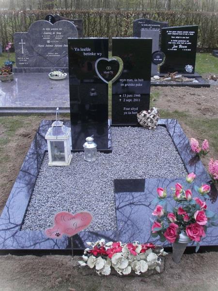 Dubbele steen met bedekking | Steenhouwerij de Vries